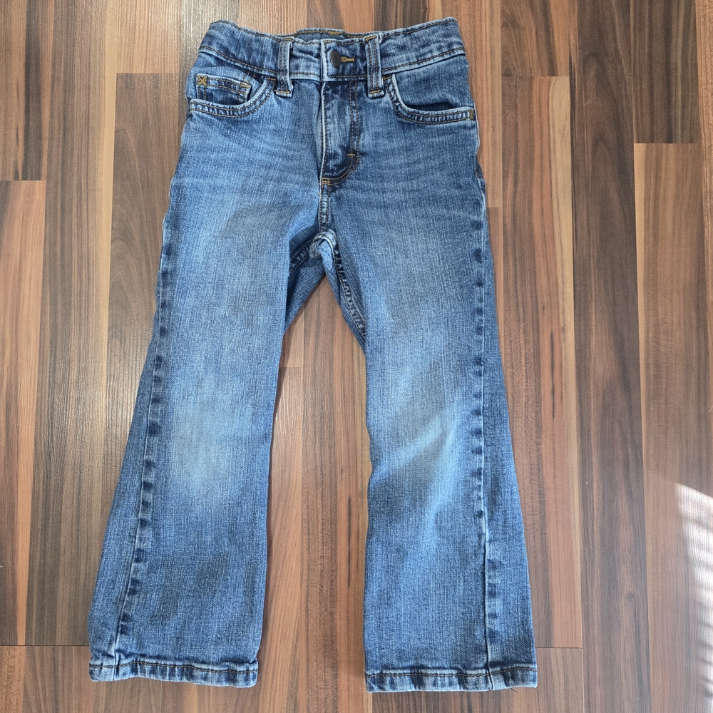 Youth Wrangler Classic Bootcut Jeans Size 5 Slim Style #112234844